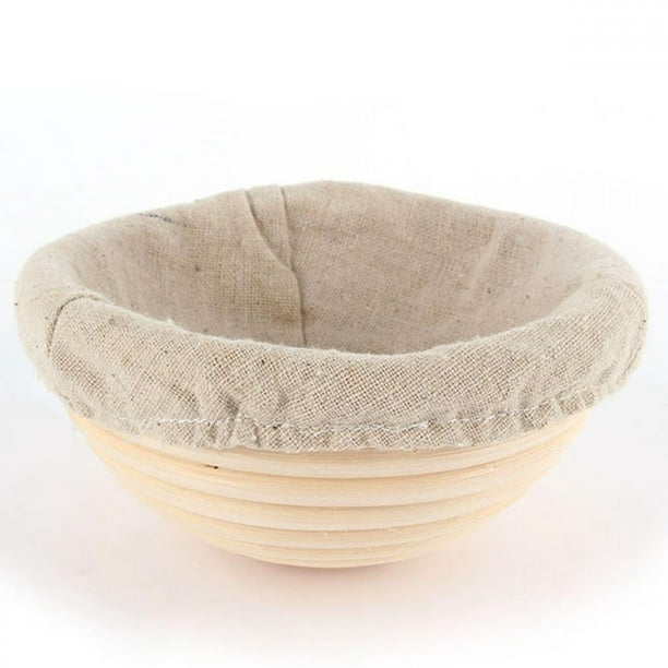 Natural Handmade Oval Round Bread Proofing Proving Basket Rattan Banneton-Dough